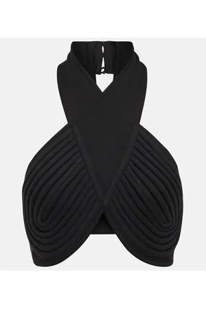 GABRIELA HEARST Eris halterneck wool bralette