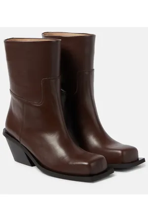Gia Borghini Blondine leather ankle boots