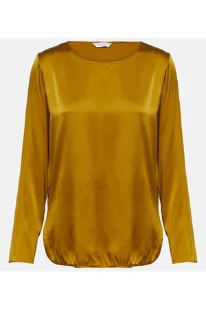 Max Mara Leisure Moldava stretch-silk top