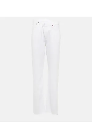 AGOLDE Criss Cross high-rise straight jeans