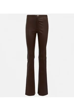 Stouls Kam high-rise leather pants