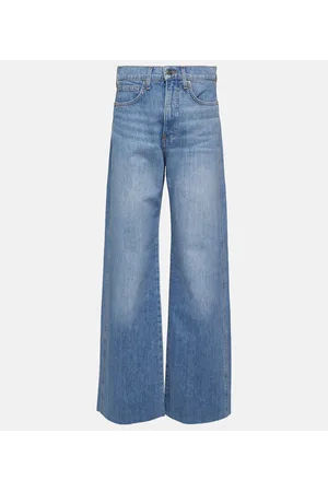 VERONICA BEARD Taylor high-rise wide-leg jeans