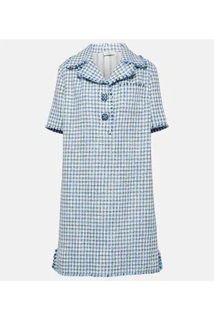 Etro Houndstooth minidress