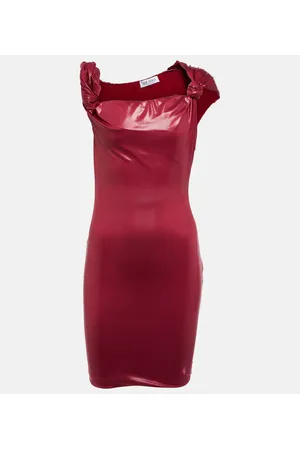 The Attico Cassie jersey minidress