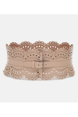 Alaïa AlaÃ¯a Leather corset belt