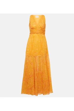 Giambattista Valli Printed cotton maxi dress