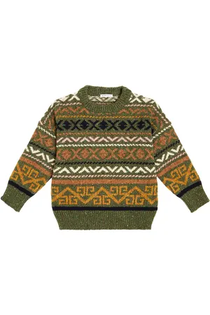 The New Society Tirso intarsia wool-blend sweater