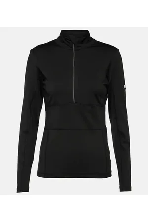 JET SET Ginger Halfzip slim top