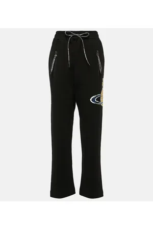 Vivienne Westwood Orb printed cotton jersey sweatpants
