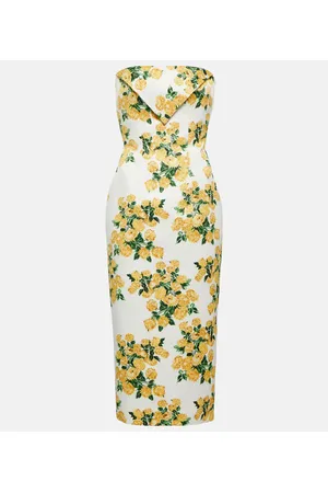 EMILIA WICKSTEAD Brigitta floral midi dress