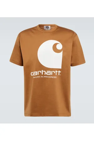 JUNYA WATANABE X Carhartt printed cotton jersey T-shirt
