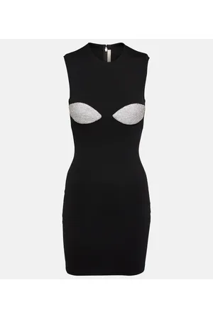 Christopher Kane Crystal-embellished bodycon minidress