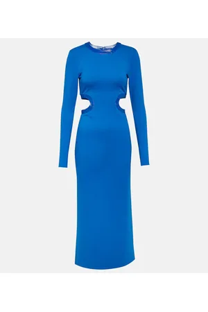 Staud Dolce cutout midi dress