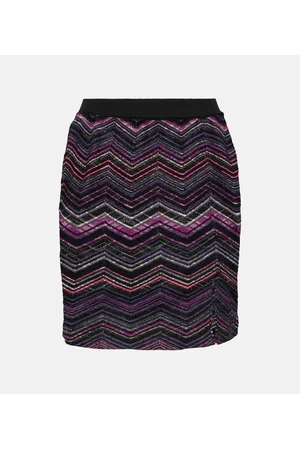 Missoni Wool-blend high-rise miniskirt