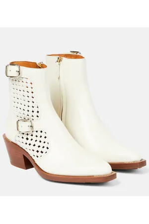Chloé ChloÃ© Nellie leather ankle boots