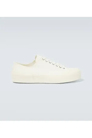 Jil Sander Cotton canvas sneakers
