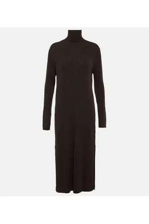 Jardin des Orangers Turtleneck cashmere sweater dress