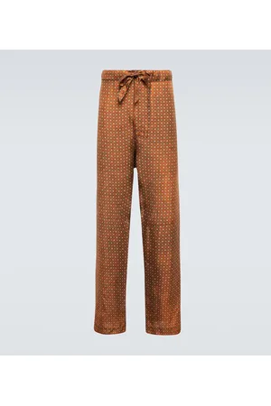 Maison Margiela Printed silk pants