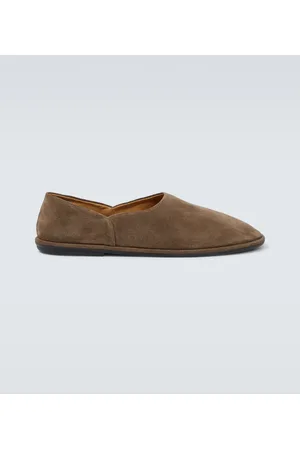 The Row Canal suede flats