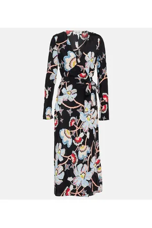 Diane von Furstenberg Tilly floral midi dress