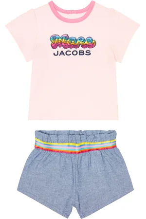 Marc Jacobs Baby cotton T-shirt and shorts set