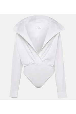 Alaïa AlaÃ¯a Hooded bodysuit