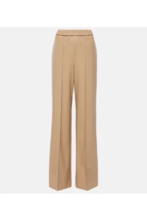 Wolford High-rise faux leather wide-leg pants