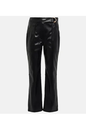 Simkhai Baxter high-rise faux leather pants