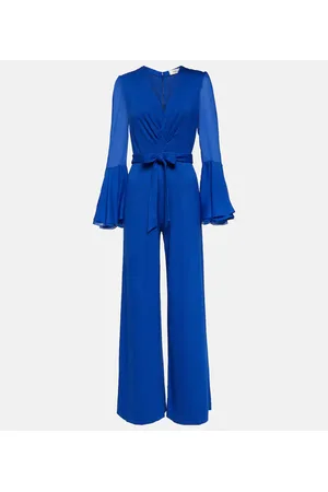 Diane von Furstenberg Shing jersey wide-leg jumpsuit