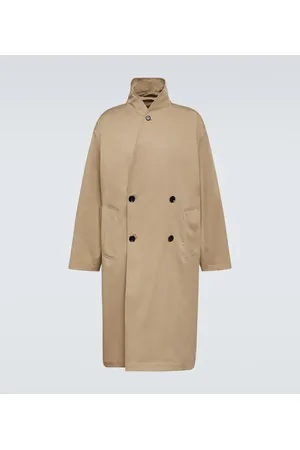 LEMAIRE Cotton gabardine trench coat