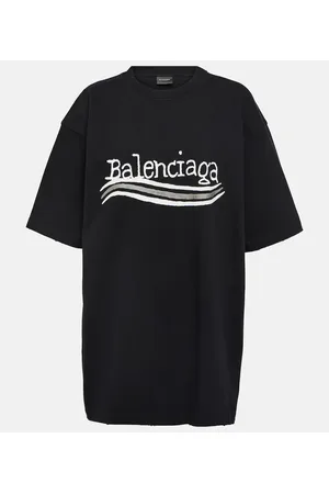 Balenciaga Logo cotton jersey T-shirt