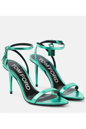 Tom Ford Padlock leather sandals
