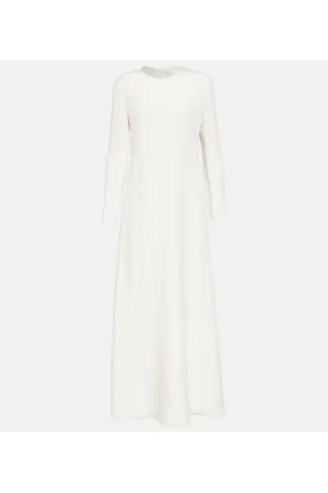 Loro Piana Flared silk gown