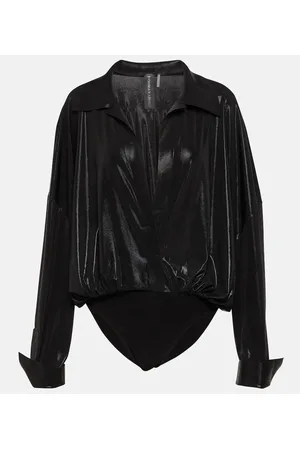 Norma Kamali LamÃ© bodysuit
