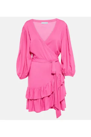 Melissa Odabash Tabitha cotton wrap minidress