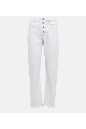 Marant Etoile Belden high-rise straight jeans