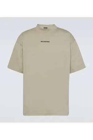 Balenciaga Logo cotton jersey T-shirt
