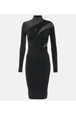 Wolford Sheer Opaque midi dress