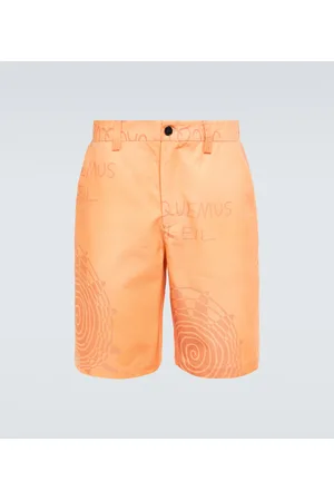 Jacquemus Le Short Tecido printed cotton shorts