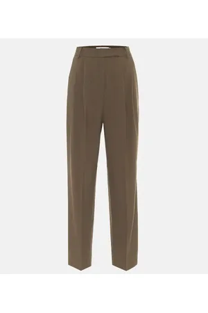 The Frankie Shop Bea high-rise straight pants