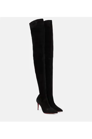 Christian Louboutin Kate Botta 85 suede over-the-knee boots