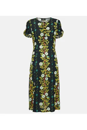 Etro Floral midi dress