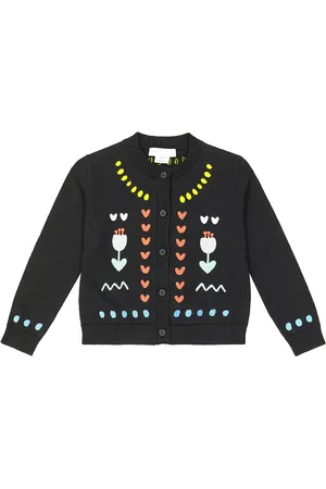 Stella McCartney Embroidered cotton and wool cardigan