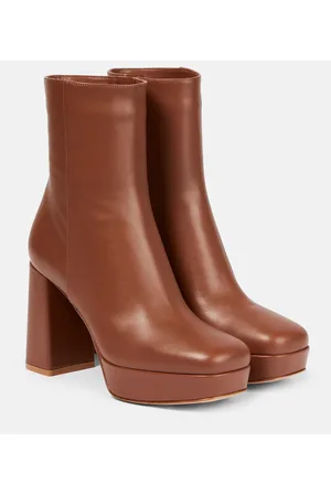 Gianvito Rossi Daisen leather ankle boots