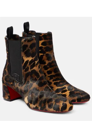 Christian Louboutin Turelastic leather ankle boots