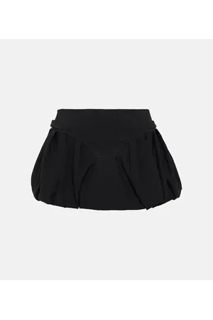 MUGLER CrÃªpe miniskirt