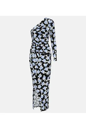 Diane von Furstenberg Kitana one-shoulder maxi dress