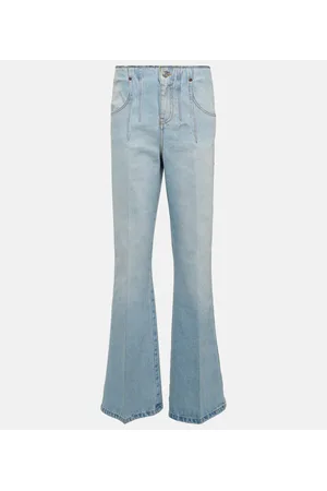 Victoria Beckham Bleached denim jeans
