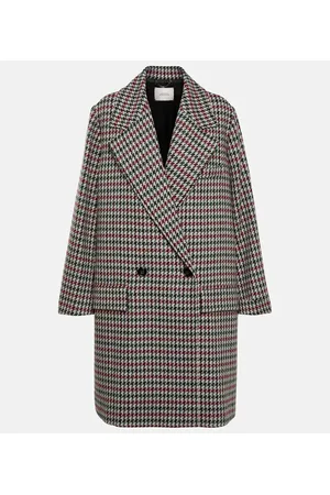 Dorothee Schumacher Vichy wool-blend coat