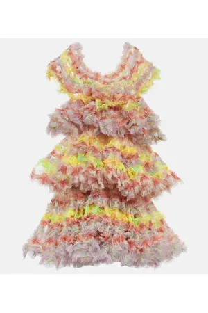 SUSAN FANG Tiered midi dress